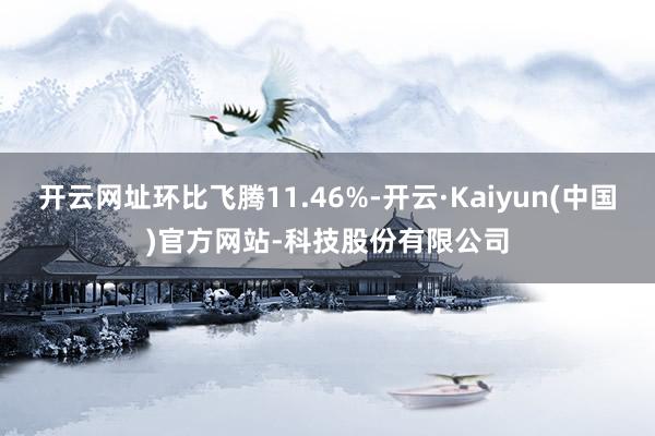 开云网址环比飞腾11.46%-开云·Kaiyun(中国)官方网站-科技股份有限公司